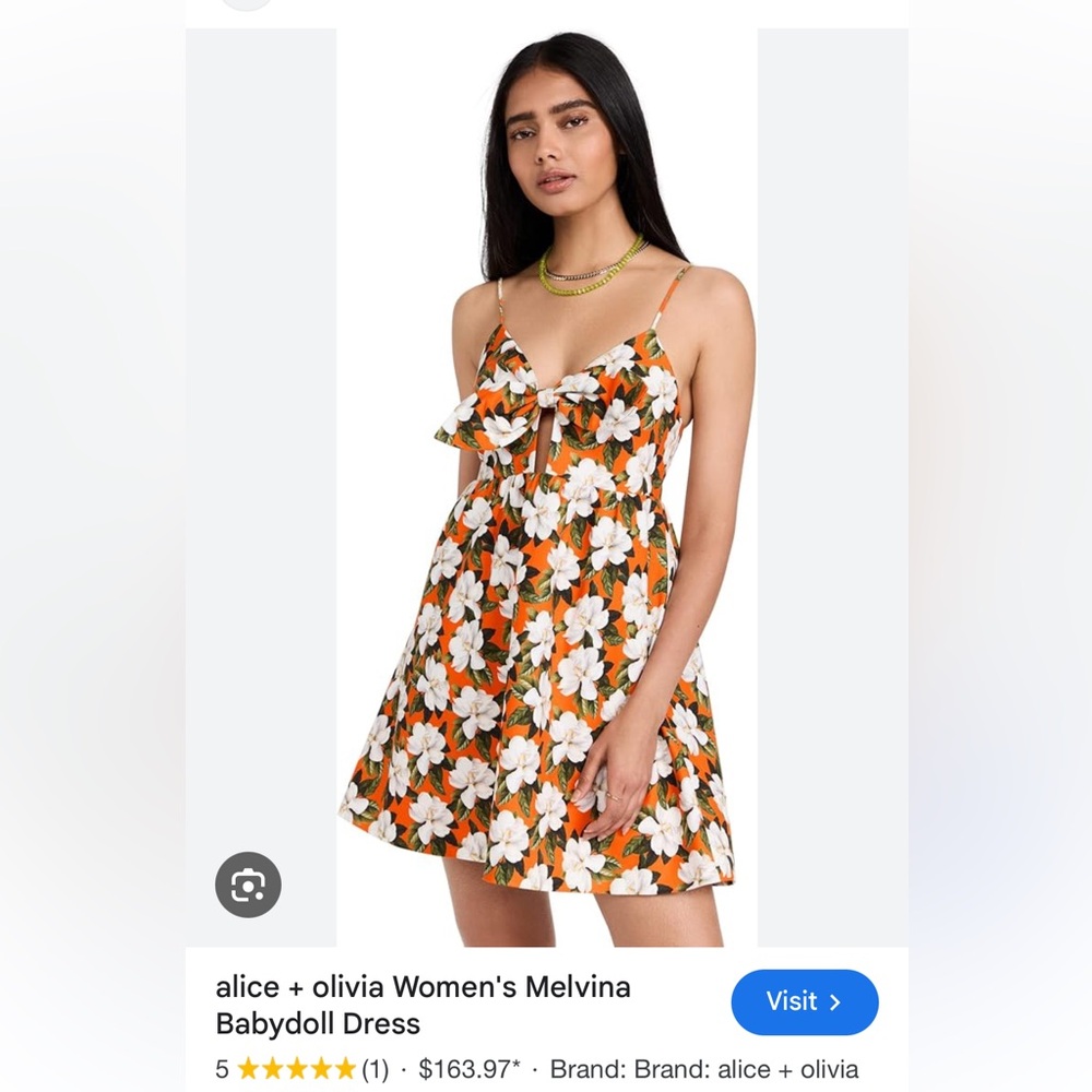 Alice & Olivia dress size 6 no stains like new